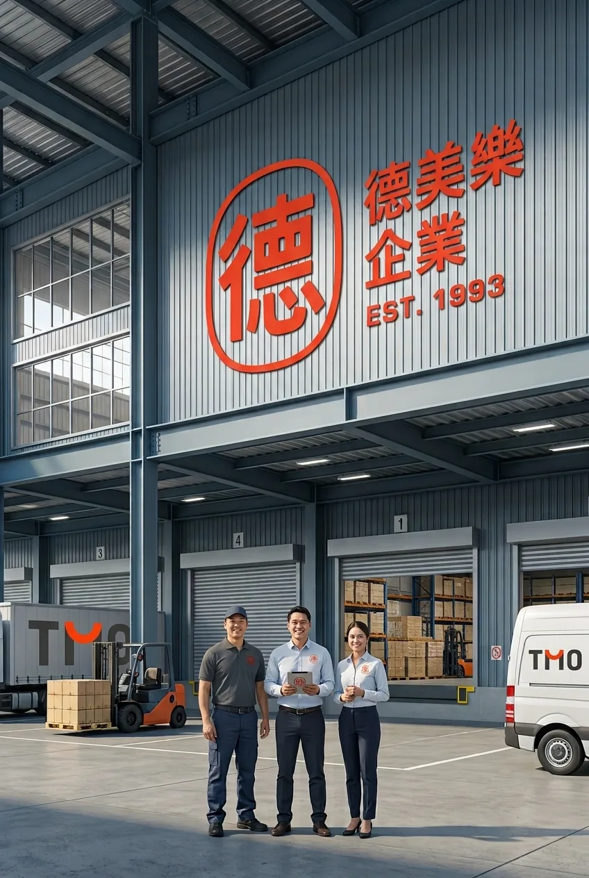 德美樂企業倉儲與團隊